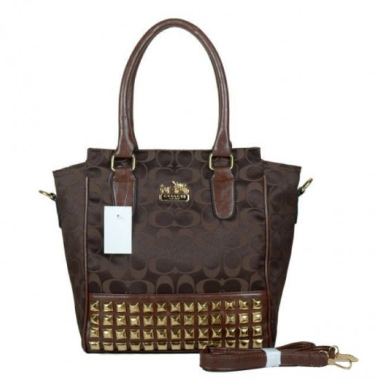 Coach Legacy Tanner In Studded Signature Small Coffee Crossbody Bags BNS | Coach Outlet Canada